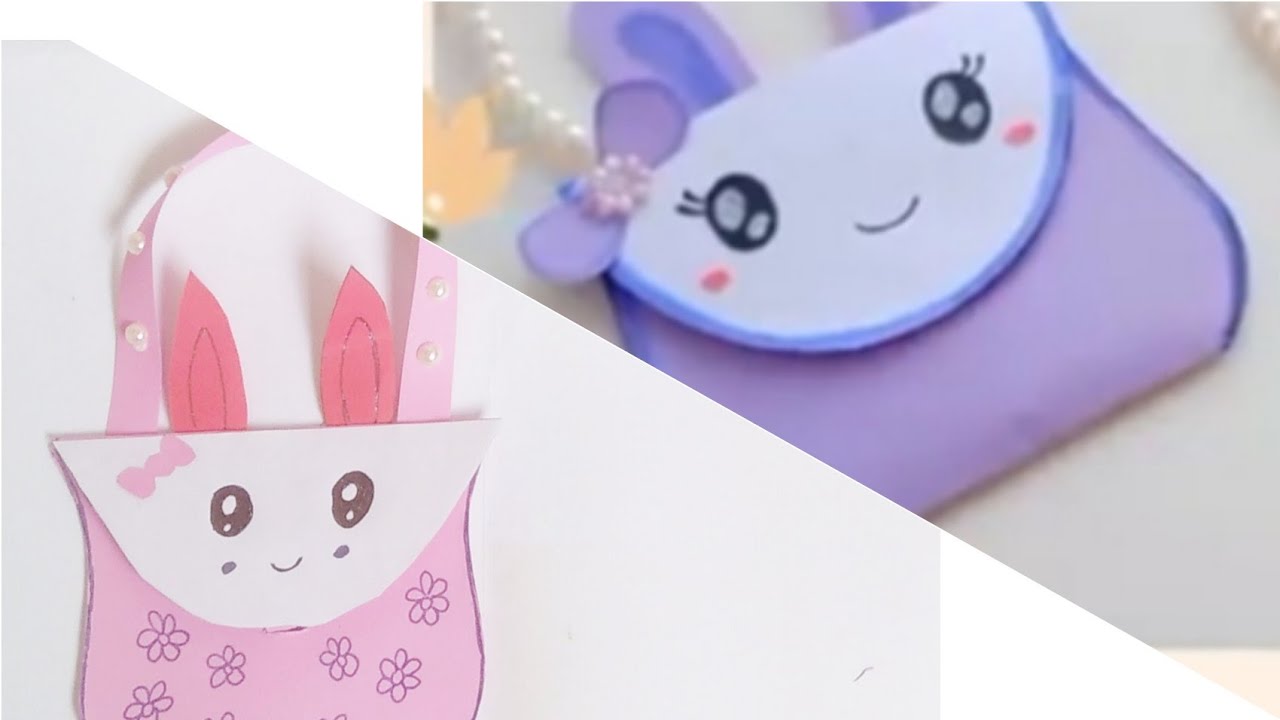 Recreating tonni art and craft/ Diy paper bag YouTube