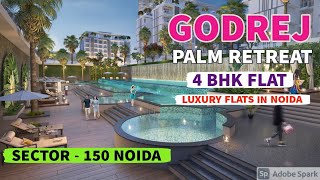 Resort based Luxury Flats in Noida with stunning interior | Godrej Palm Retreat | Sector 150 Noida