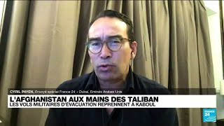 Les premiers exfiltrés de Kaboul par la France arrivent à Paris • FRANCE 24