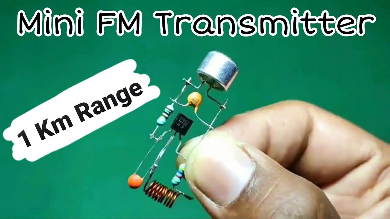 Lodge hel expositie How to make 1km radio transmitter using transistor | Long Range FM  Transmitter Circuit | mini FM | - YouTube