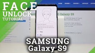 How to Use Face Recognition on Samsung Galaxy S9 - Face Unlock screenshot 3