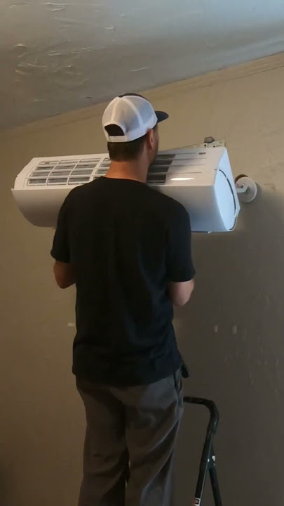 Installing A Mini Split in 60 Seconds