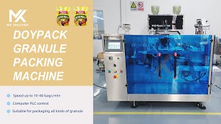 Automatic zipper bag granule coffee beans packaging machine