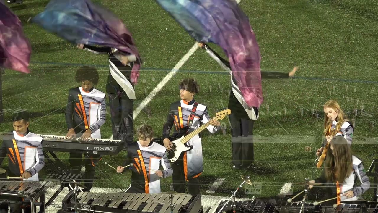 Tabb Tiger Marching Band at 2024 Williamsburg Marching Band Showcase