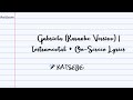 KATSEYE Gabriela Karaoke Version Instrumental On Screen Lyrics KATSEYE Gabriela Karaoke Version Instrumental On Screen Lyrics