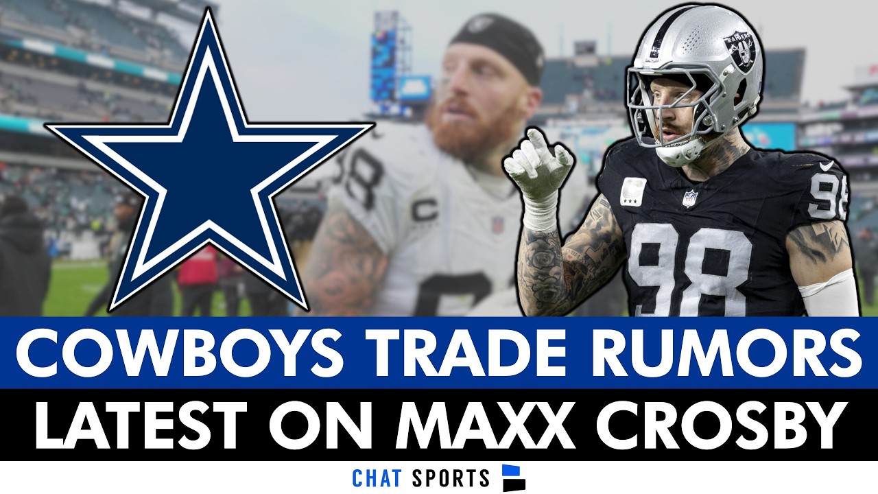 🚨 NEW Maxx Crosby Trade Rumors Via NFL Insiders - Cowboys LINKED To Star Pass Rusher