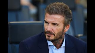 David Beckham and Katherine Jenkins in tense Wimbledon showdown following OBE row