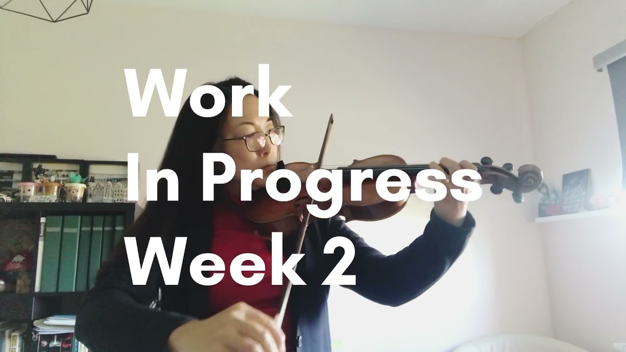 Adult Beginner Violinist - Week 2 Progress