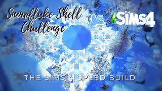 The Sims 4 Speed Build No CC /❄️Merleenka's Snowflake❄️