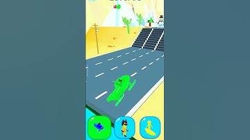 Shape-shifting car factory All Level Gam short video Android iOS Walkthrough #game #gameplay #gaming