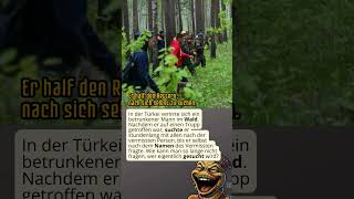 Er half den Rettern, nach sich selbst zu suchen #verrückt #betrunken #suche