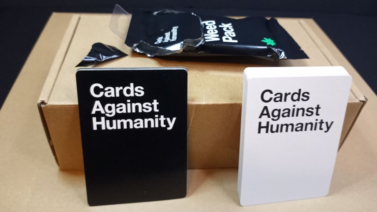 Cards Against Humanity Weed Pack Expansion Set Review - YouTube