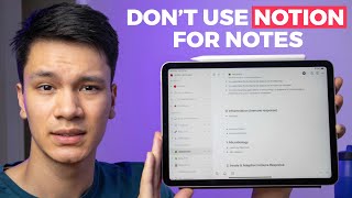 Why Notion ISN'T a NoteTaking App