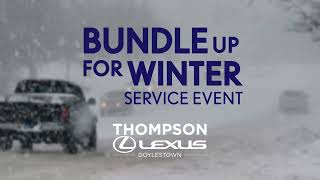 Bundle Up for Winter Service Event | Thompson Lexus Doylestown