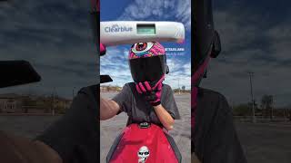 Hot Bike Girl Viral No Bra Ride