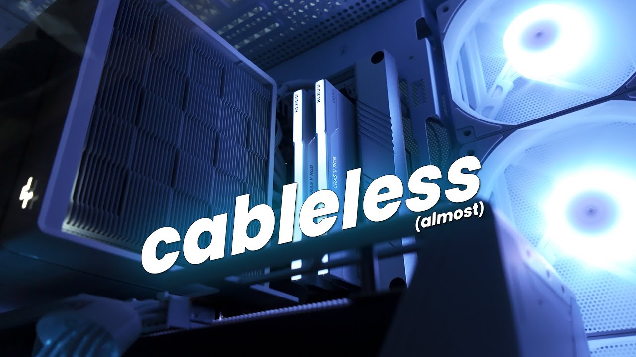 Building a Dream Cableless Gaming PC - YouTube
