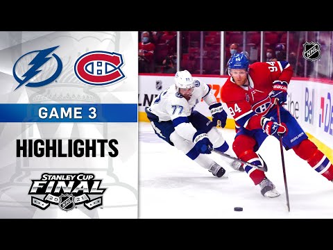 Cup Final, Gm 3: Lightning @ Canadiens 7/2/21 | NHL Highlights