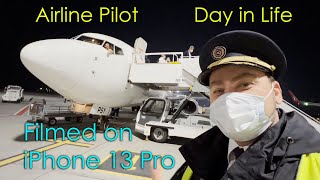 A Day in the Life as an Airline Pilot Filmed on iPhone 13 Pro [HD]