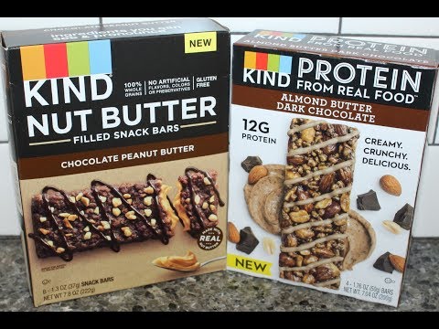 KIND Nut Butter Chocolate Peanut Butter Bars & Almond Butter Dark Chocolate Protein Bars Review