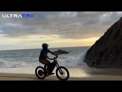 The UltraTRX King Cheetah Full Suspension Super Bike 72v 15,000w Max Speed  80 mph / 100 Miles in Distance, Fat Tire Electric E-Bikes