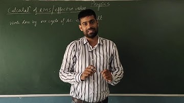 XII-07 -01 (A.C.) alternative current, RMS (root mean square value), effective value ,phasor diagram