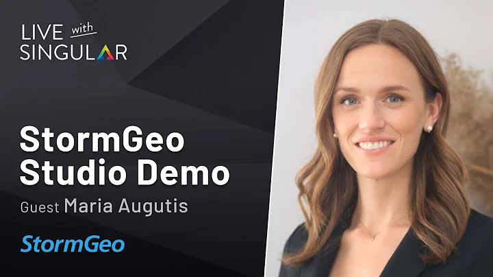 StormGeo Studio Demo With Guest Maria Augutis