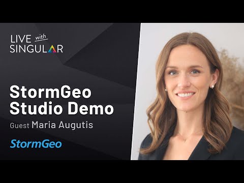 StormGeo Studio Demo With Guest Maria Augutis