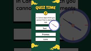 Canva quiz || Canva tutorial #canvaquiz #canvatutorial #canvaforbeginners #ytshorts