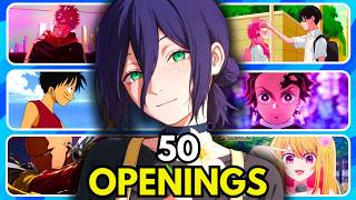 ANIME OPENING QUIZ🔥 - 50 Openings [VERY EASY - VERY HARD] screenshot 4