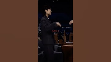 When #jimin teaches #jimmyfallon dance move😜🙀😱🔥