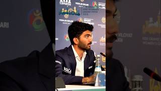 Gukesh D And Arkady Dvorkovich At Fide Grand Swiss 2025 Press Conference