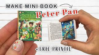 Peter Pan Miniature Book Tutorial