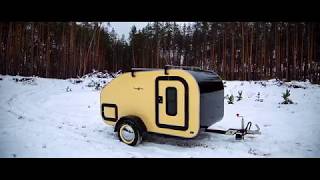Teardrop trailer Киев кемпинг трейлер капля дом на колесах Teardrop trailer Киев кемпинг трейлер капля дом на колесах
