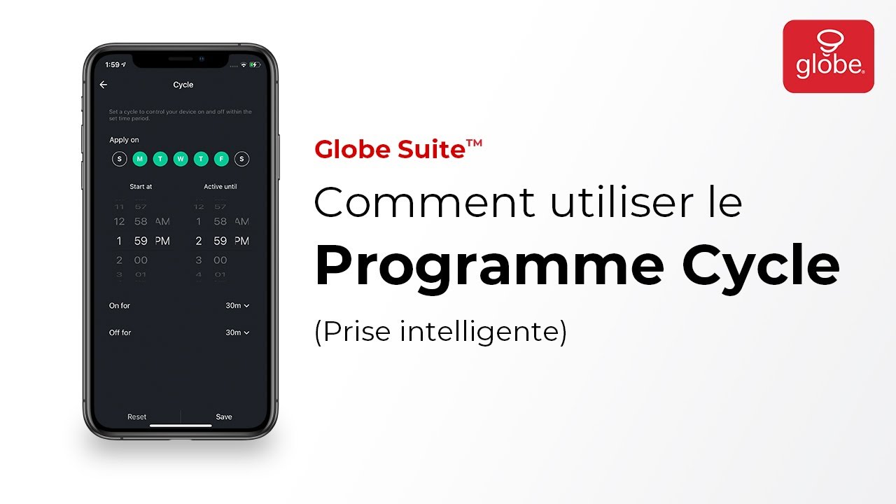 Globe - Ensemble de 4 Prises Intelligentes