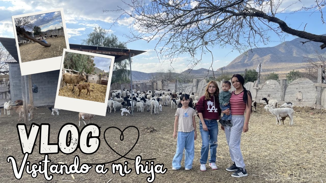 Vlog diario vamos al rancho 🚗veo a mi hija después de un mes 💕