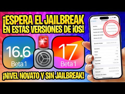 TUTORIAL AHORA O NUNCA ✅ INSTALAR URGENTE iOS 16.6 Beta 1 / 17 Beta Pública 1 ¡GRAN LIBERACIÓN!