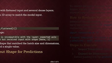 How to Fix TensorFlow Model Prediction Errors When Testing with a Single Data Point