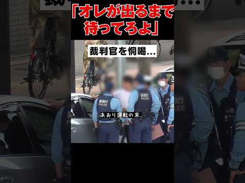 【刑務所から出すな！】東名高速煽り運転事故で一審を支持。被告が裁判官に放った言葉にコメント欄でネット民激怒 #shots