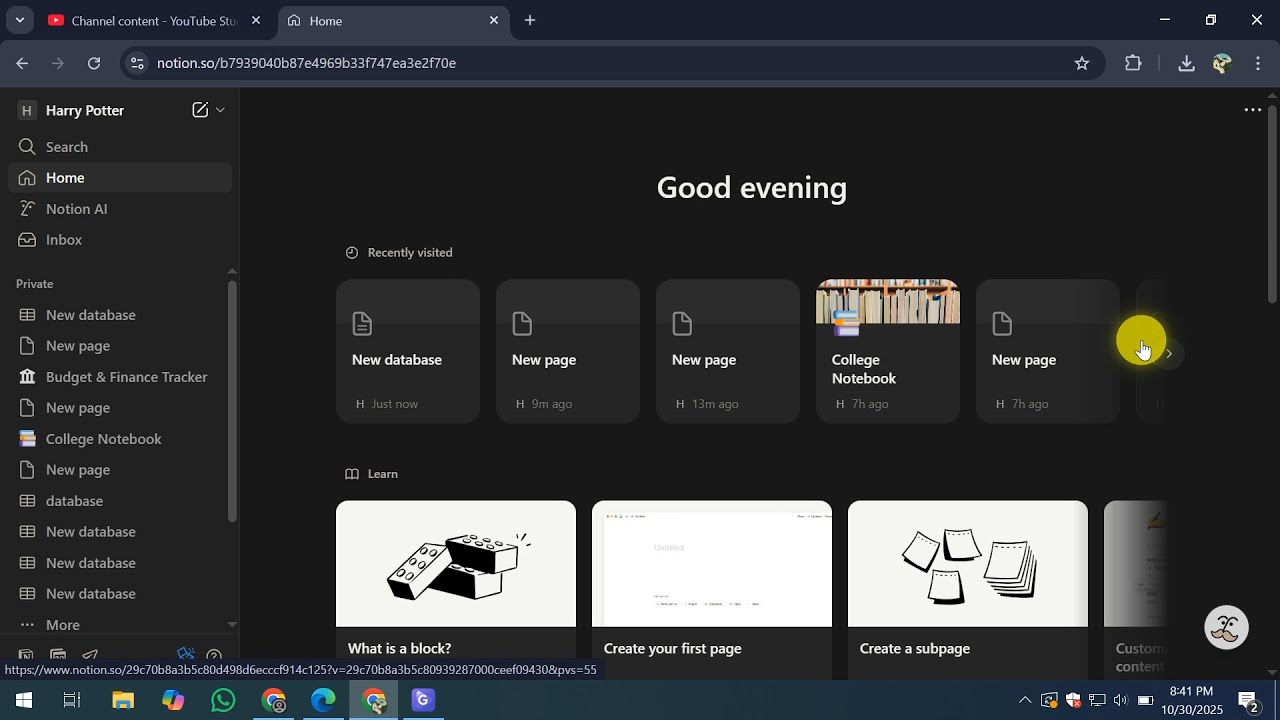 Notion Task Desktop How To Add Notion Widget On Desktop - YouTube