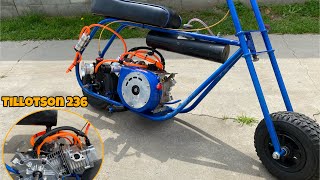 How To Keep A 90 Mph Mini Bike Running Strong! Tillotson 236 Refresh
