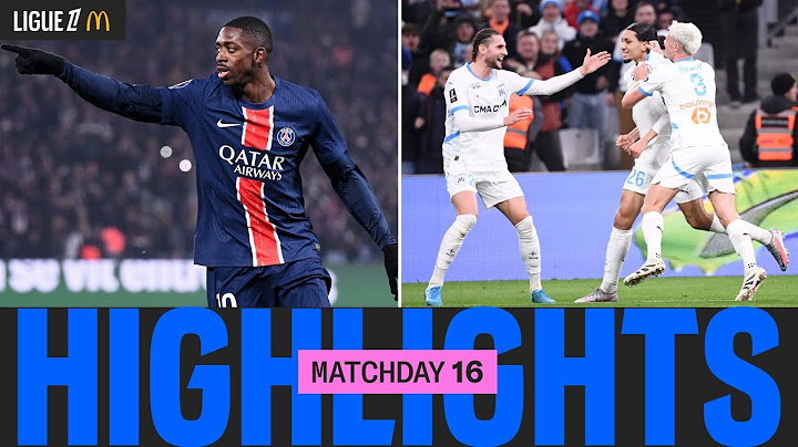 Highlights Week 16 - Ligue 1 McDonald's 24/25
