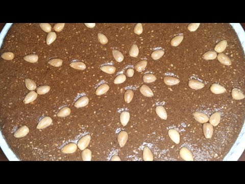 سلو أو سفوف هماوي بدقيق القمح الكامل وبدون قلي كيجي معلك ومقوم والمذاق رائع مع جميع مراحل التحضير