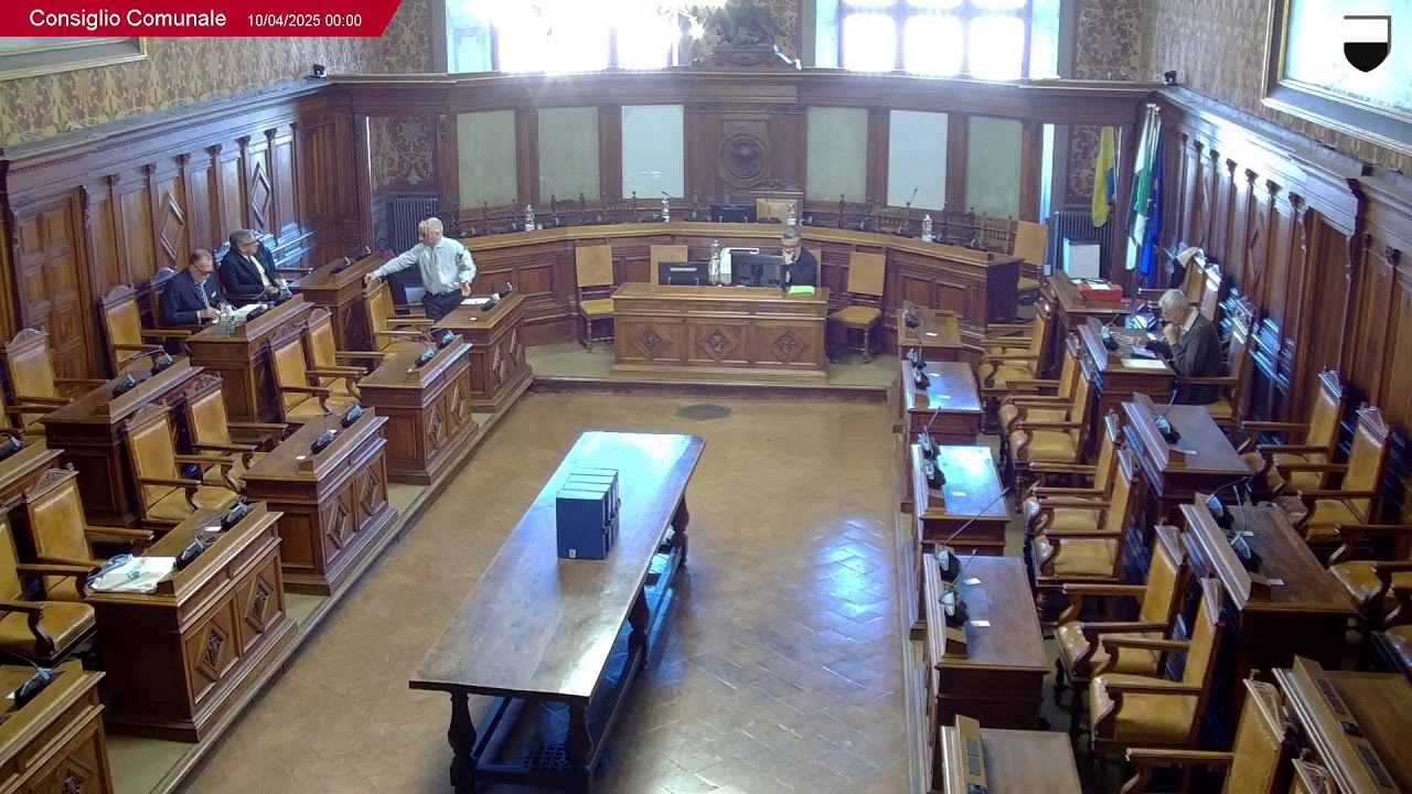 Consiglio comunale Siena