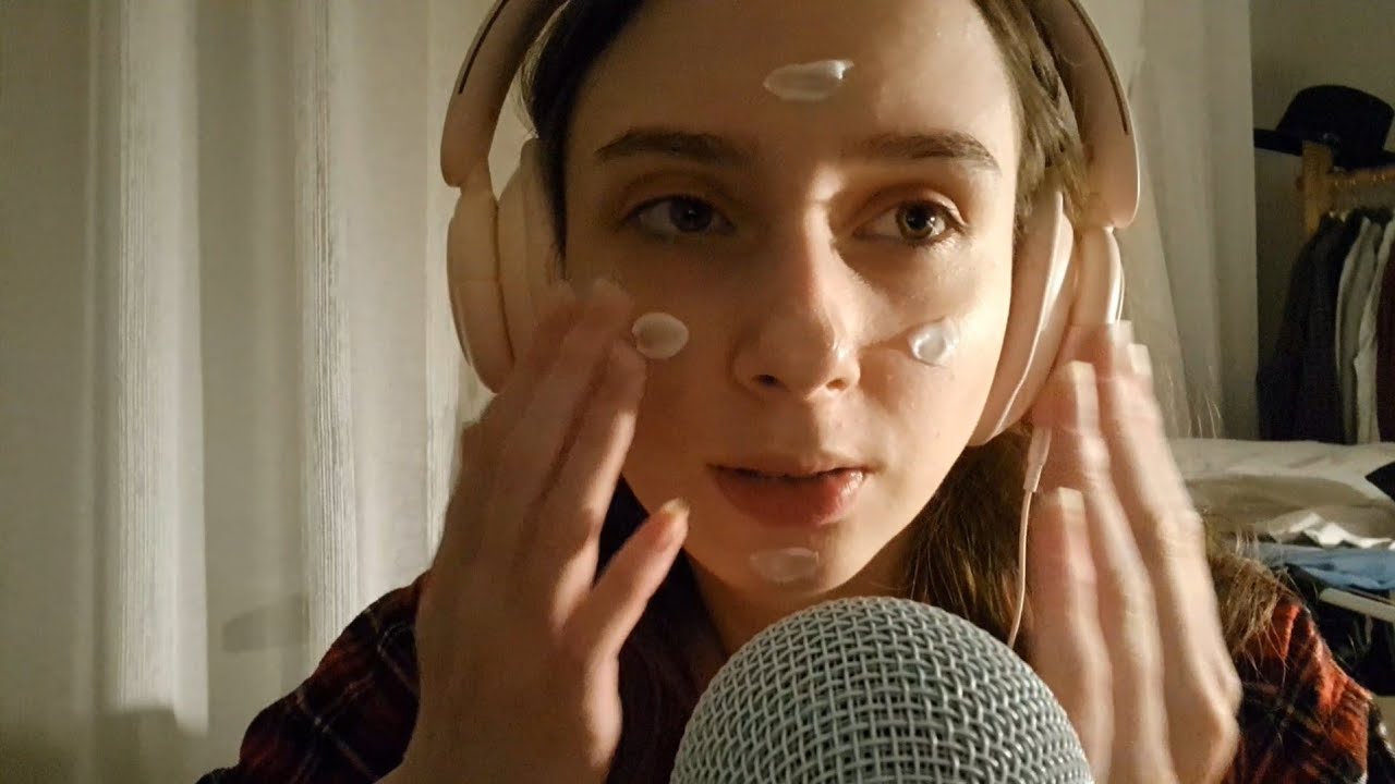 Rambling & doing my skincare ASMR