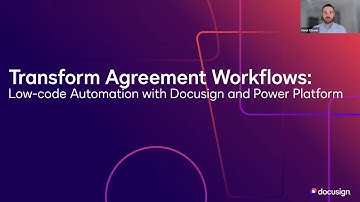 Transform agreement workflows through Docusign