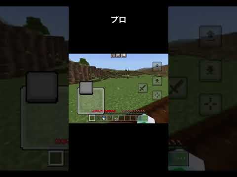[マイクラ]畑の作り方初心者vsプロ#shorts #short#マイクラ