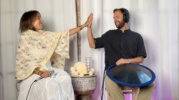 1 Hour Sound Healing Journey. Angelic Voice and Handpan by Magic Nia and Dmitry Soul. Relaxing Music