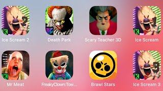 death park ice scream 3 freaky clown scary teacher 3d brawl stars mr meat horror game gameplay full screenshot 3