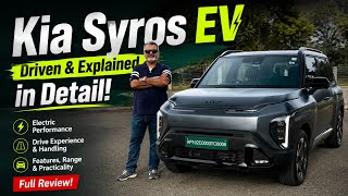 Kia Syros Ev Driven! Everything You Need To Know Before Buying