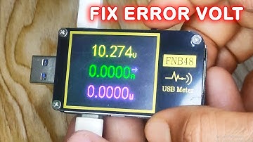 [SOLVED] FNB48 Wrong Volt Showing, Fix It voltage calibrator